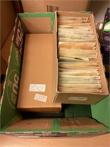 Posearkiv, 4 kartotekesker med posearkiv NORGE