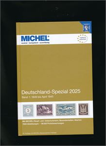 MICHEL KATALOG - DEUTSCHLAND SPEZIAL 2025 BIND 1. Ingen noteringer