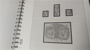 JAPAN, två tomma Lindneralbum med fickor, 1960-1990