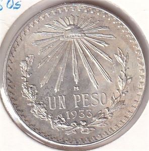 Mexico 1 Pesos - 1933
