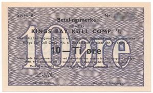 10 øre 1948/49 Kings Bay Kull Comp. Kv.0