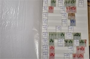 Tre insticksböcker med **/*/o dubbletter från Swaziland, Syd- och Nord Rhodesia utan de dyra. Medföljer