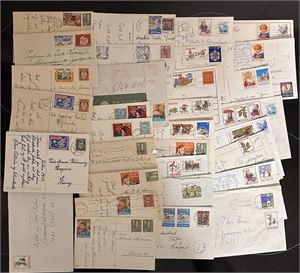 JULEMERKER Kort og brev, noen litt uvanlige