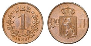 1 Øre 1897 Kv 0 *