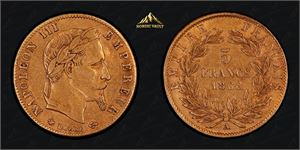 5 Franc 1862