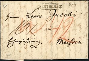 Teschen, Silesia,Overslesien. Some letters, stamps etc. in 3 albums.