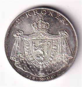 2 kroner 1906 - jubileum