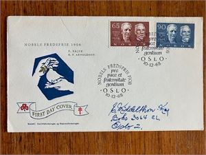 FDC Fredspris -68