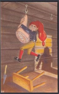 Julekort, Knut Sponge