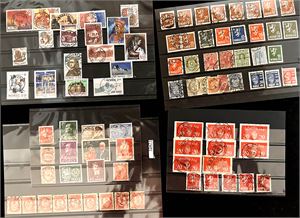 Noen merker på plansjer inkl pene stempler på lange tjenestemerker. GI BUD!