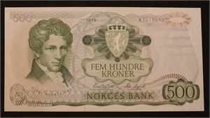 500 kroner 1978 A. Kv.01