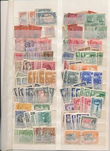 BRITISH GUIANA Dobbel dublettplansje med mye gammelt