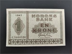 1 krone 1941 C