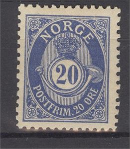 NK 69 20ø ultramarin **  Pent merke  (4.500.-)