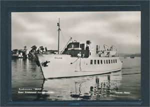 SKIP Sjøbussen "SILIUS" Ruten Kristiansand-Arendal-Mandal (Henry). Ubrukt storformat