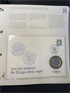 Nr 8 Norges første mynt 1000 år