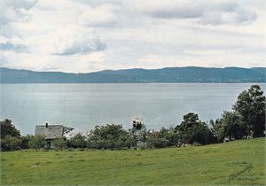 Båtkort - "Huglo" ved Løfallstrand