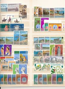 GUERNSEY xx serier og 2 miniark. Pålydende opp til £5