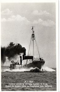 Postkort. "H.J. Bull"