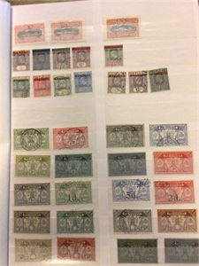 NEW HEBRIDES, Samlig i instikksbok **/o/* fra eldre til moderne