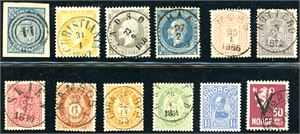 Norgessamling til 1966 i et Safe-dual album. Flere pene innslag.