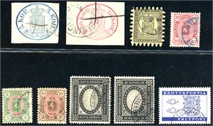 Finland. A collection to 1983 in a Leuchtturmalbum.