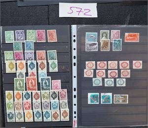 LIECHTENSTEIN Diverse merker på 3 plansjesider. Tagginger ikke sjekket