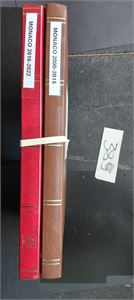 MONACO o samling 2000-22 i 2 innstikksbøker. Selger oppgir at det er komplett fram til julemerke 2022 (AFA 25000++)