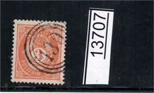 Nk 51 o. 3-rings "130" (D/S Bjørgvin, Kristiania 1884-94). Sjeldent
