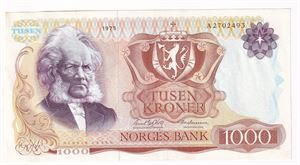 1000 kroner 1975 A