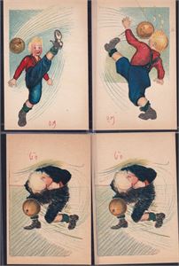 Kunstnerkort, Otto Moe