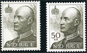 1149. 50 Kroner Harald V, variant "Uten valør".