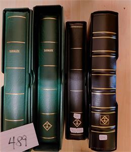 DANMARK o vesentlig brukt samling i 2 LT album + egenmontert i 2 andre fra 1994. Omtrent alt som koster noe og nesten alt det gamle mangler, men fyldig fra abonnement de siste  årene. Dette må ha kostet MYE