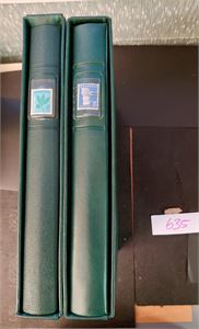 SVEITS xx/o samling 1968-75 i 2 Lindner Falzlos album. I tillegg masse dubletter bak, antagelig fra abonnement