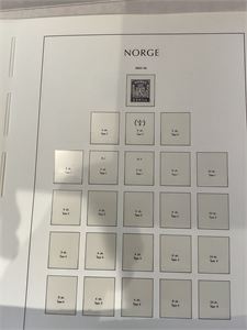 Rekvisita, Leuchtturm LT ark med lommer   NK 6 til 54 med plass til Plater og typer.  (10 stk ark)