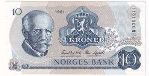 10 kroner 1981 HR.0301911