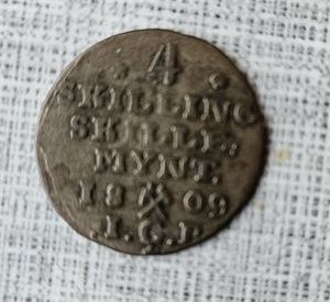 4 skilling 1809