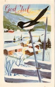 Julekort. Thorsrud