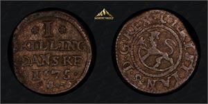 1 skilling 1675