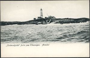 "Tordenskjolds" forlis paa Thorungen. Arendal. K-1