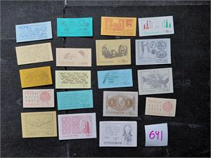 SVERIGE - HEFTER xx lot hefter inkl 2 forskjellige STOCKHOLMIA 1986