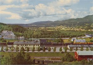 GRONG stasjon (NT) A6 farge (Aune F-1101-2) brukt 1962