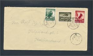 Nk 322-24 Krigsforlis på bruksbrev stemplet "RØA 24-5-44"