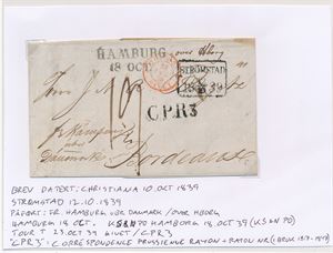 Brev fra Christiania 10. okt 1839 til Bordeaux