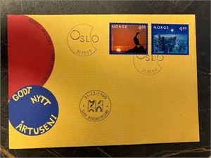 NK 1380-81 God nytt årtusen FDC