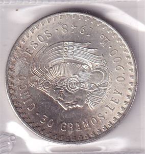 Mexico 5 Pesos -1948