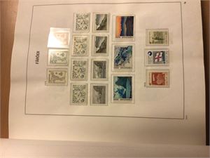 Færøyene samt Grønland ** i DAVO album frem til 1996.