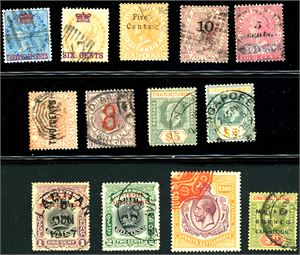 Malaya, Strait Settlement. Acollection to 1930 in an album.