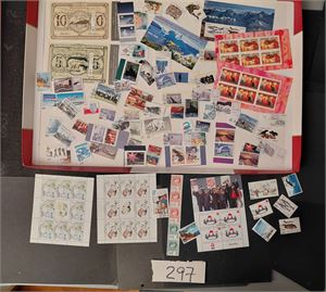 GRØNLAND o diverse i pose, det meste svært nytt inkl Kleinbogen og miniark. Greit utrop!