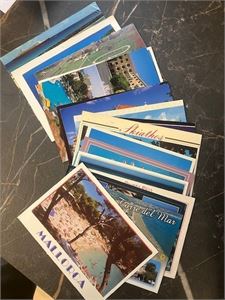 20 postkort fra mange feriedestinasjoner